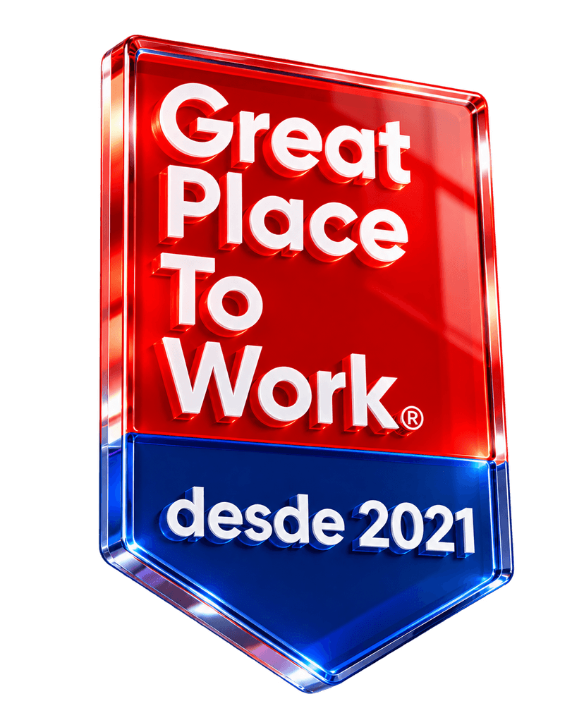 Selo oficial Great Place to Work - Develcode certificada